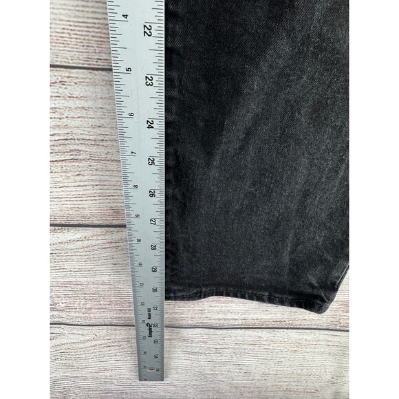 Levis Premium 541 Athletic Taper Fit Jeans Mens 36x34 Black Dark Wash Denim - Picture 10 of 10